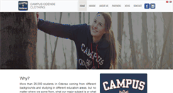 Desktop Screenshot of campus-odense-clothing.com